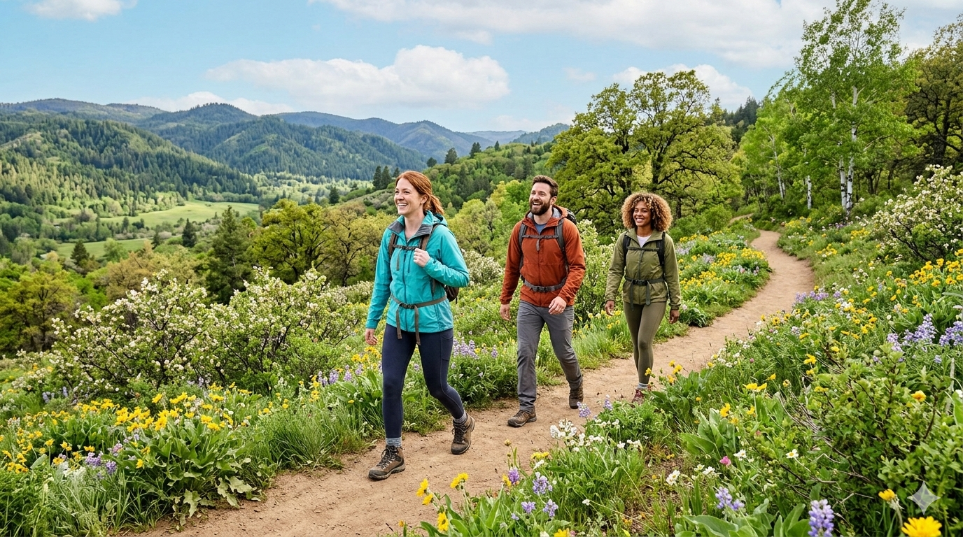 A: Easy Spring Day Hike (1–2 Hours)